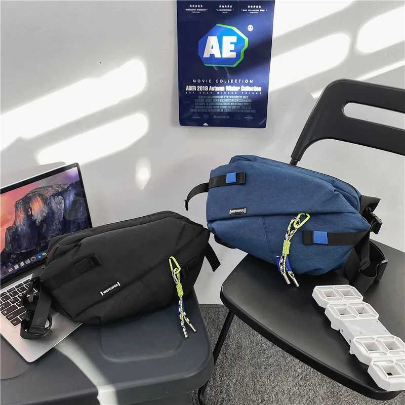 Fashion High Quality Nyl Panelled Waist Bag Brand Unisex Ch Pack Casual Outdoor Messenger Bag Travel Crossbody Bag Men Shoder Bag Y251121