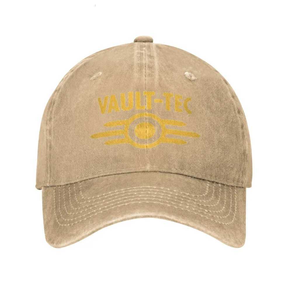 Vault Tec Fallouted Game Sun Baseball Cap Unisex-Teens Design Hip Hop Hat Summer Trendy Tennis Skate Hot Sale Baseball CapsT251121