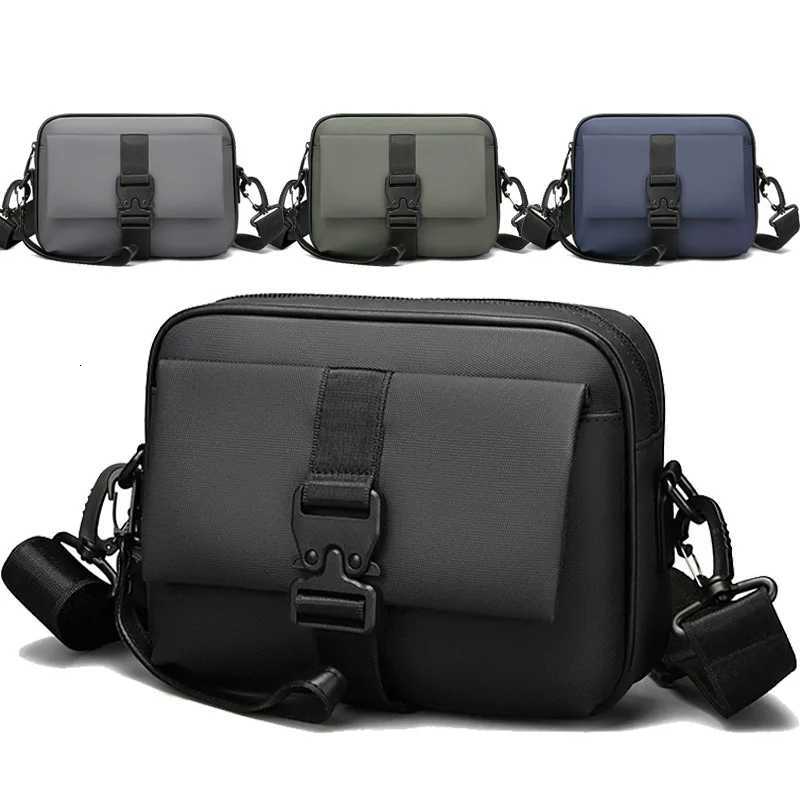 Fashion Casual Men Small Shoulder Bag High Quality Soft PU Mens Mini Handbag Day Clutch bag Phone Bags Sac hommesT251121