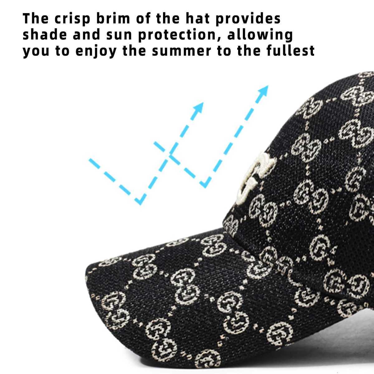 Hat Mens Spring and Summer Breathable and Quick-Drying Cap Outdoor Sunscreen Sun Net Hat Mountaineering Fishing Baseball CapT251121