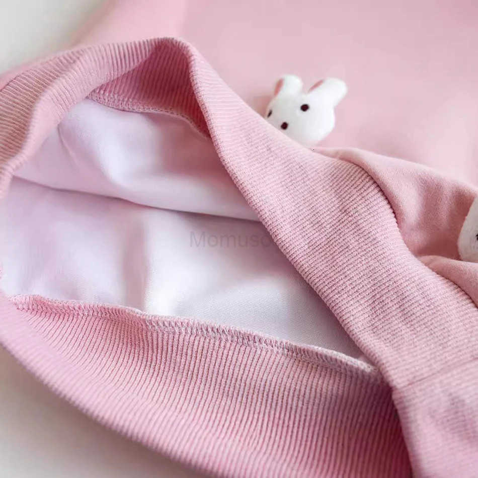 Sanrio Girls Fall Stylish and Cozy 3D Rabbit Sweatshirts Little Girls Autumn Outfits Daily Casual Children Clothing Girls Birthday Gift H251121