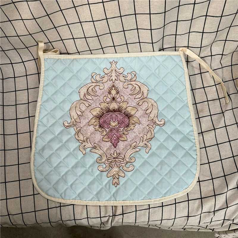 New Horseshoe Shaped Home Seat Cushion Simple Printed Pattern Office Stool Pads Fashionable Universal Dining Chair Cushion C251121