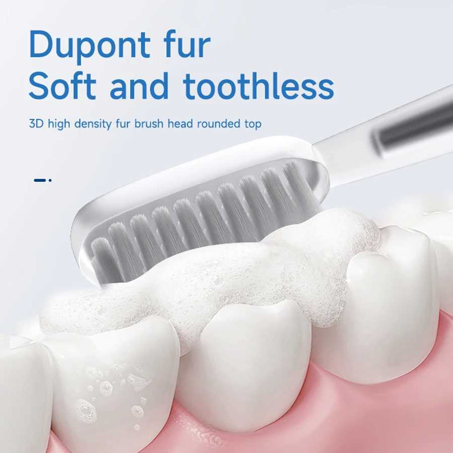 Intelligent electric toothbrush with DuPont soft hair and multiple adjustable settings for couples C251121