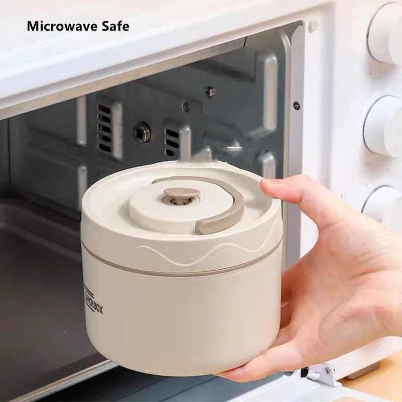 Portable Stainless Steel 304 Thermal Lunch Box With Bag Large Capacity Multi Layer Thermos Bento Box BPA Free Food ContainerM251121