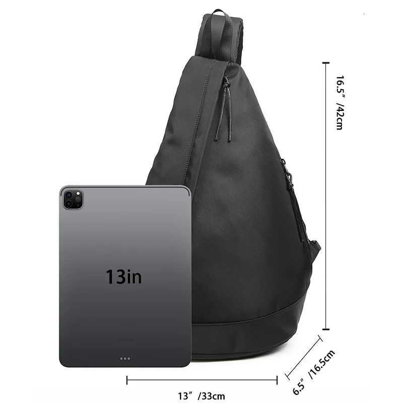 Fashion Functial Crossbody Bag Mens Trendy Sports Cycling Ch Bag Mti-functial Small Backpack Mens Shoder Bag Badmint Bag Y251121