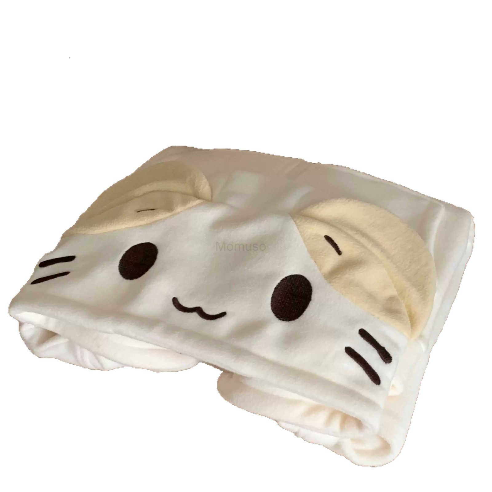 Sanrio Aoli Velvet Composite Milk SilkCute Marshmallow Cat Ear Loose Cardigan Hooded Sweatshirt for Autumn and Winter H251121