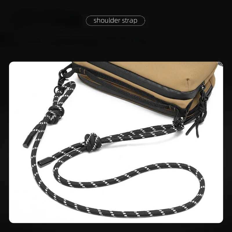 Fashion Fi Crossbody Bags Men Casual Oxford Shoder Bag for Men tra Lightweight Mini Crossbody Bag Waterproof Outdoor Sling Bags Y251121