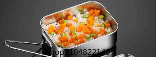 304Stainless steel bento boxhandleconvenient foroutdoor snacksconvenient foroffice workers and students to bring lunch anddinnerM251121