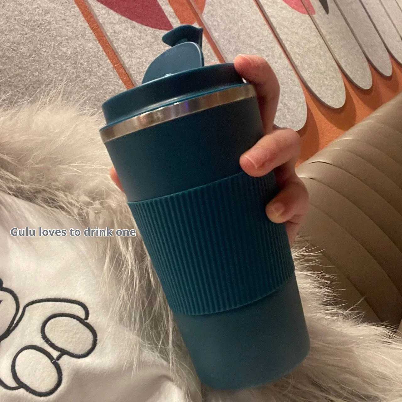 380ml/510ml Stainless Steel Coffee Thermal Mug Travel Car Insulated Cup Vacuum Flask Keep Cold and Heat Thermos Water Bottle L251121IJD8 W260226