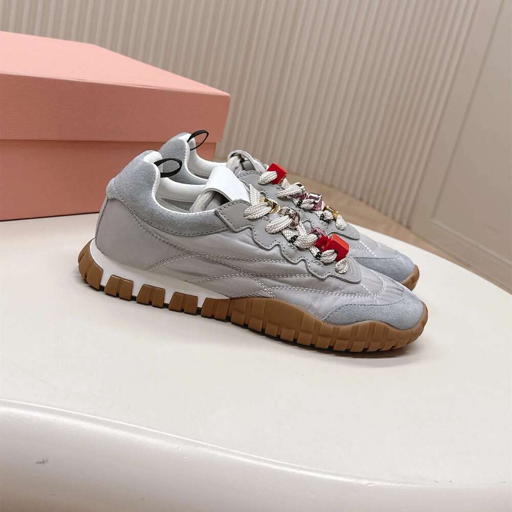 Women Natural Cow Suede Sneakers Mixed Colors Sports String Bead Leisure Flats Sewing Designer Shoes atillas De Mujer