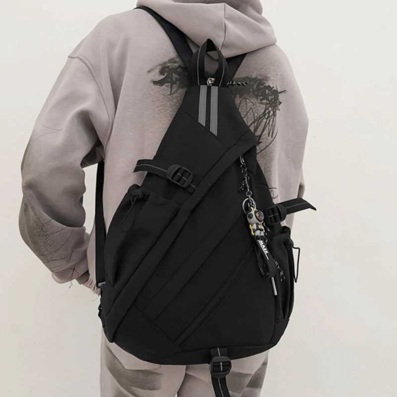 Fashion Trendy Mti-Functial Mens Bapa ry Sports Cycling Single oder Crossbody Bag Functial Workwear Ch Bag Sle Handbags Y251121