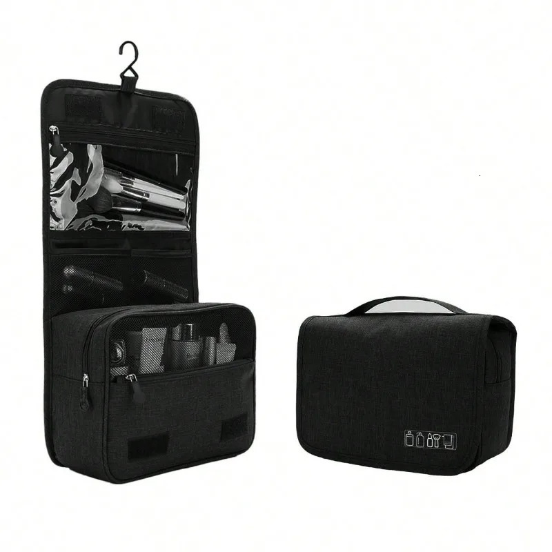 Oxford Fabric Men Business Portable Storage Bag Toiletries Organizer Women Cosmetic Waterproof Hanging Travel Wash Pouch 251121