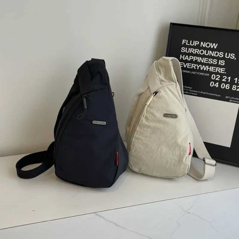 Fashion Droplet Shaped Nyl Waterproof Unisex Ch Bag Wen Sport Phe Crossbody Bag Men Cycling Portable Versatile Shoder Bag Y251121