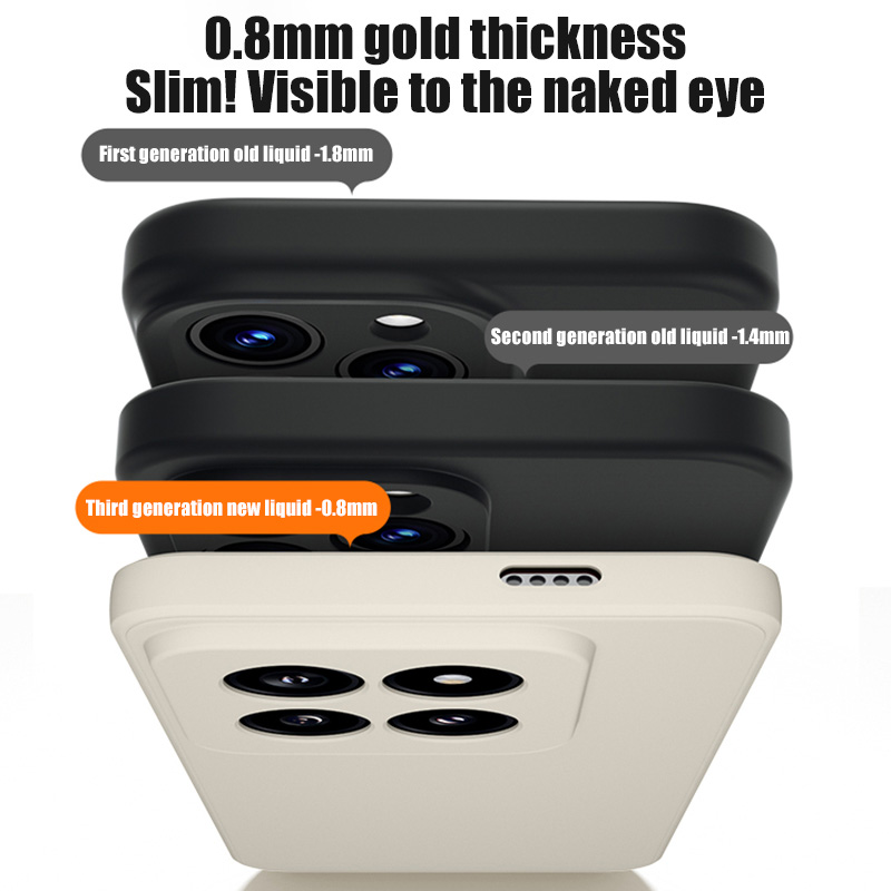 Magnetic Liquid Silicone For Magsafe Phone Case For Xiaomi Mi 14 13T 13 12 12T Ultra For POCO X6 X3 F5 Pro F3 X4 GT M5 M4 Cover