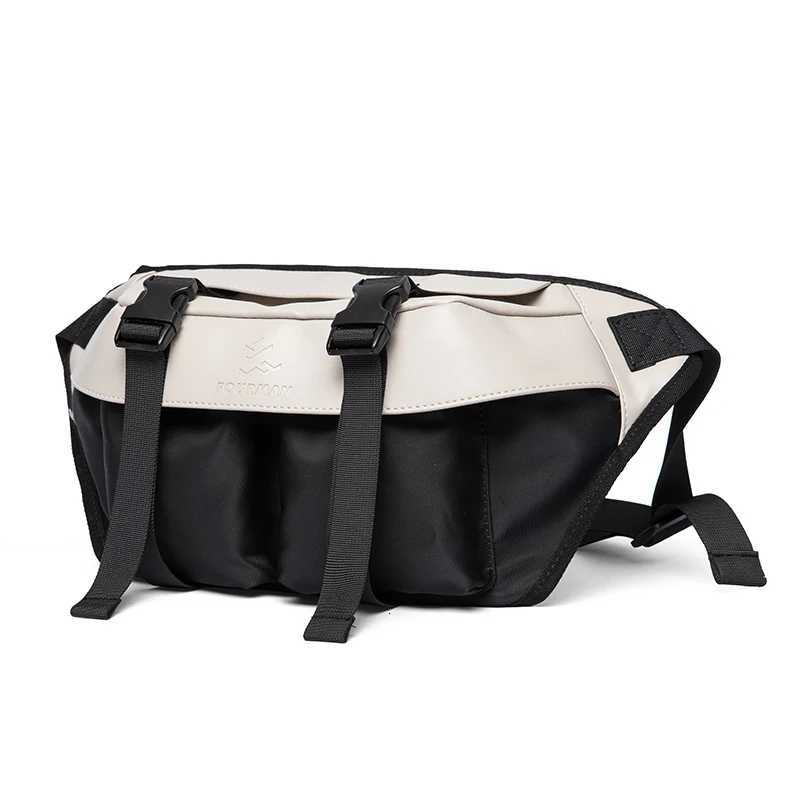 Fashion High Quality Trend Mens Cross Body Bag Nyl Waterproof Ch Bag Fit 79 inch iPad Daily Sport Cycling Sling Shoder Bag Y251121