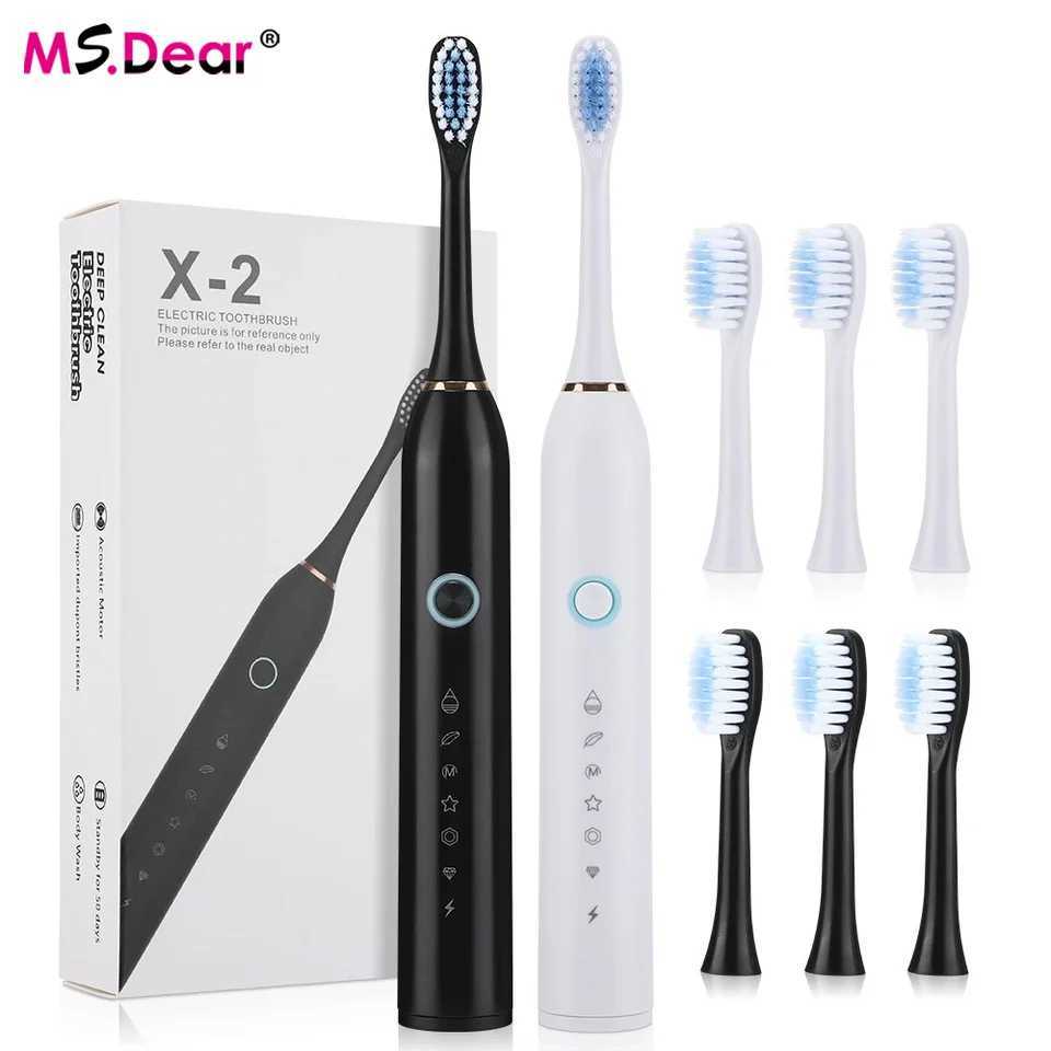 Intelligent Sonic Electric Toothbrush Adult Rechargeable Fully Automatic Whitening And Teeth Cleaning Device For Students Men C251121