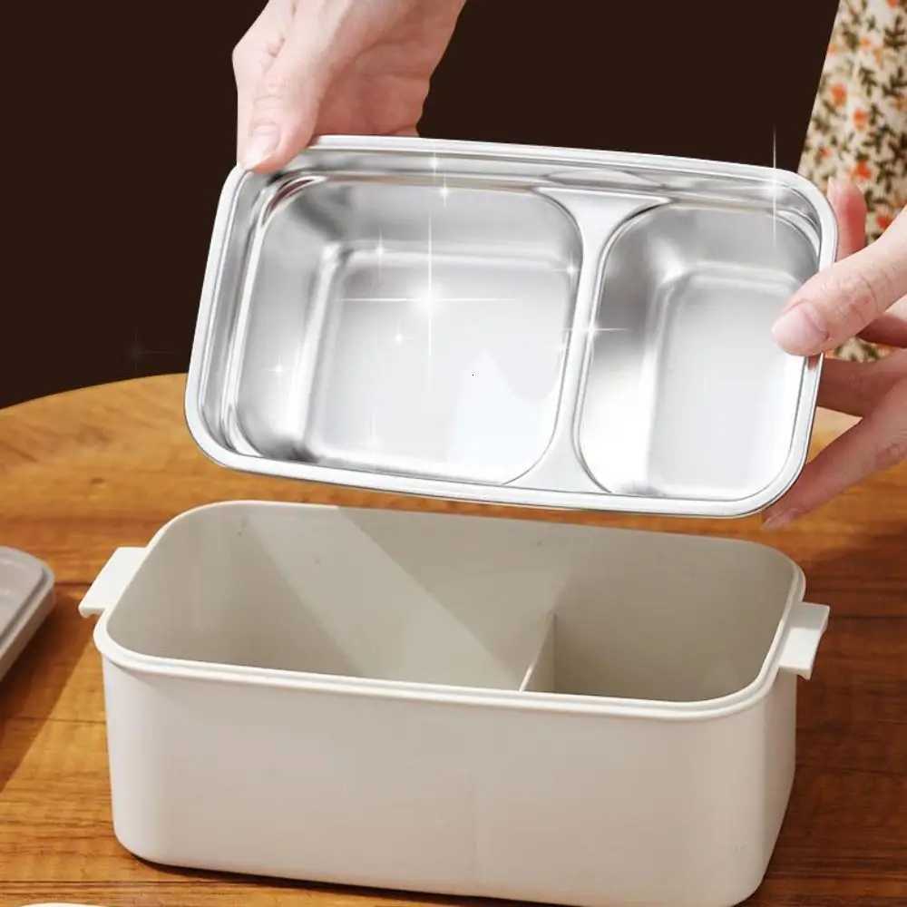 2/3 Layers Stainless Steel Lunch Box SUS304 Insulated Multi Layer Lunch Box Stackable Large CapacityM251121