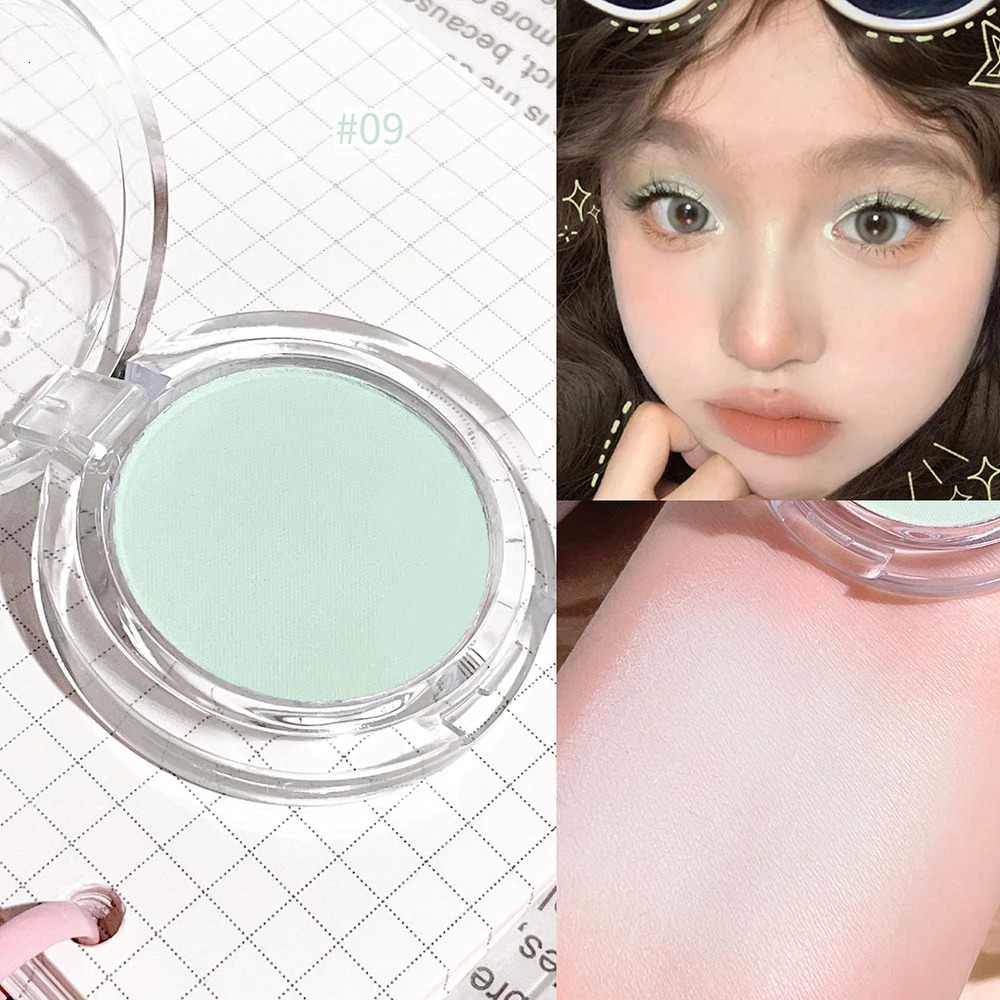 Monochrome Blush Palette Rose Orange Soft Mist Girl Blusher Powder Natural Face Makeup Matte Peach Rouge Contour Shadow Palette 251113