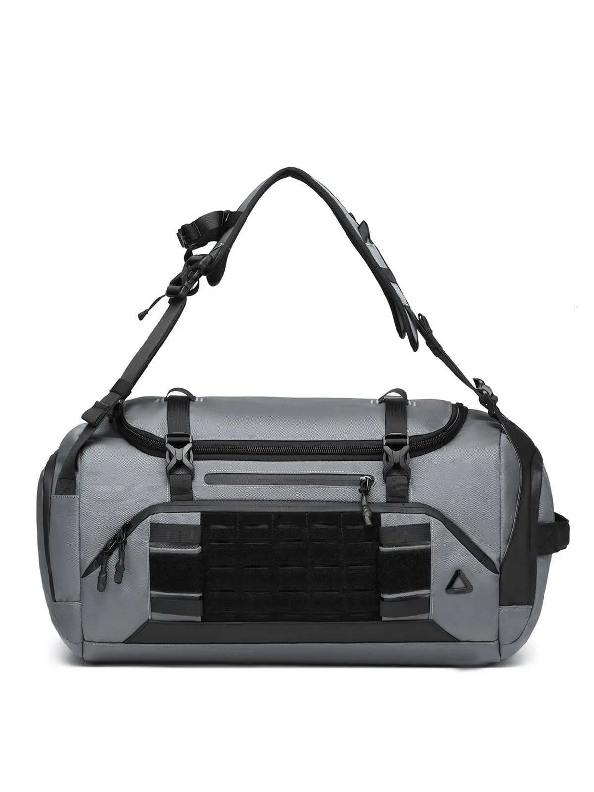 Fashion OZUKO Tote Bag Men Waterproof Outdoor Travel Bag Tactical Techwear Backpack bolsos para hbre Y251121