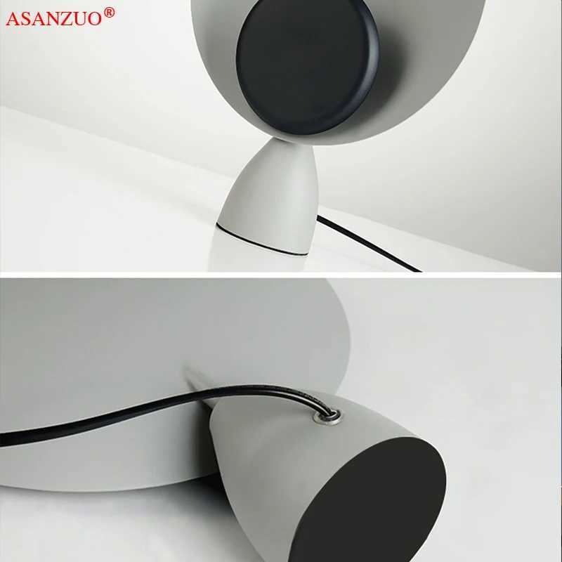 ASANZUO Creative LED Table lamp Modern living room bedroom bedside lamp Home decoration study desk lamp Lighting fixtures C251121