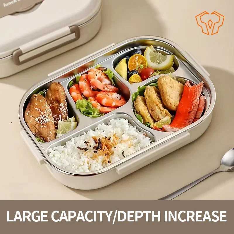 Stainless Steel Lunch Box Kitchen Household Commercial Multifunctional Heat-resistant Insulated Fresh CustomizationM251121