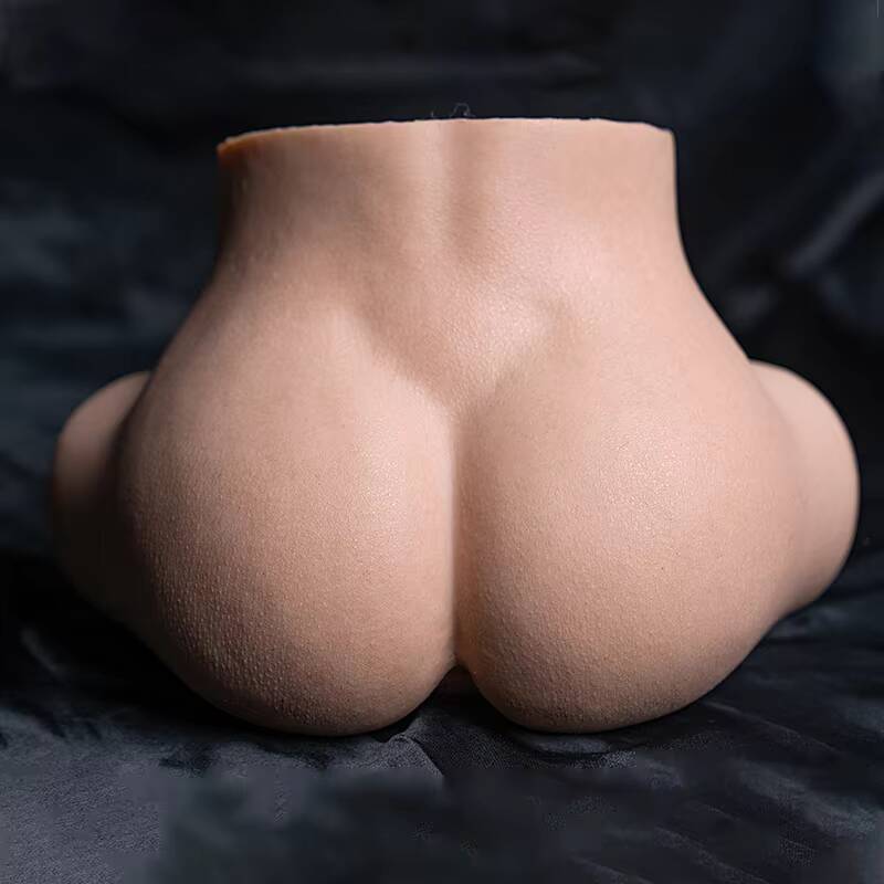 Newest 83KG Silicone Big Buttock with Vibration and Suction Functions Sex Moan Artificial 3D Ass Adults Sex Toys for Men