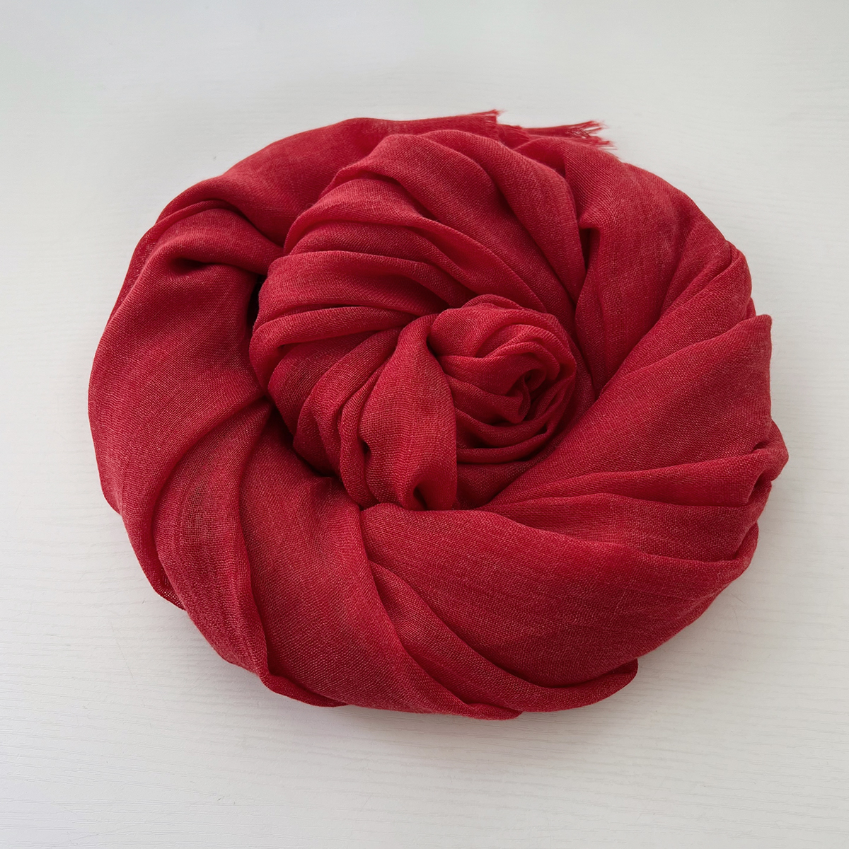 K461 Spring and summer pure color simple long silk scarf versatile scarf women's imitation silk gauze scarf