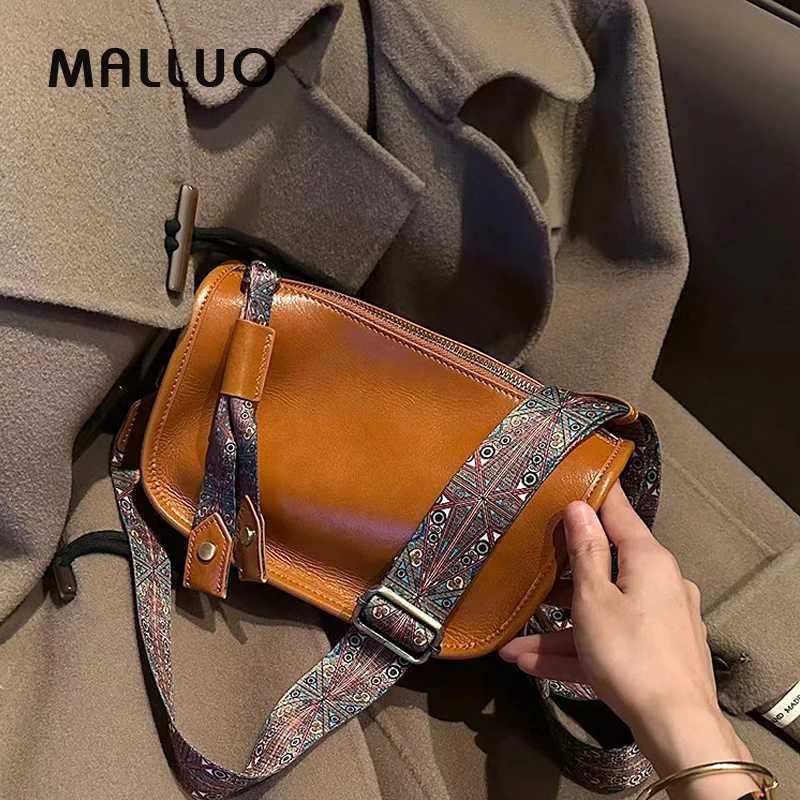 Wens Cowhide Genuine Leather Shoder Bag Fem Fi Luxury Designer Handbags Ladies Soft Crossbody Bags Purse New Y251121