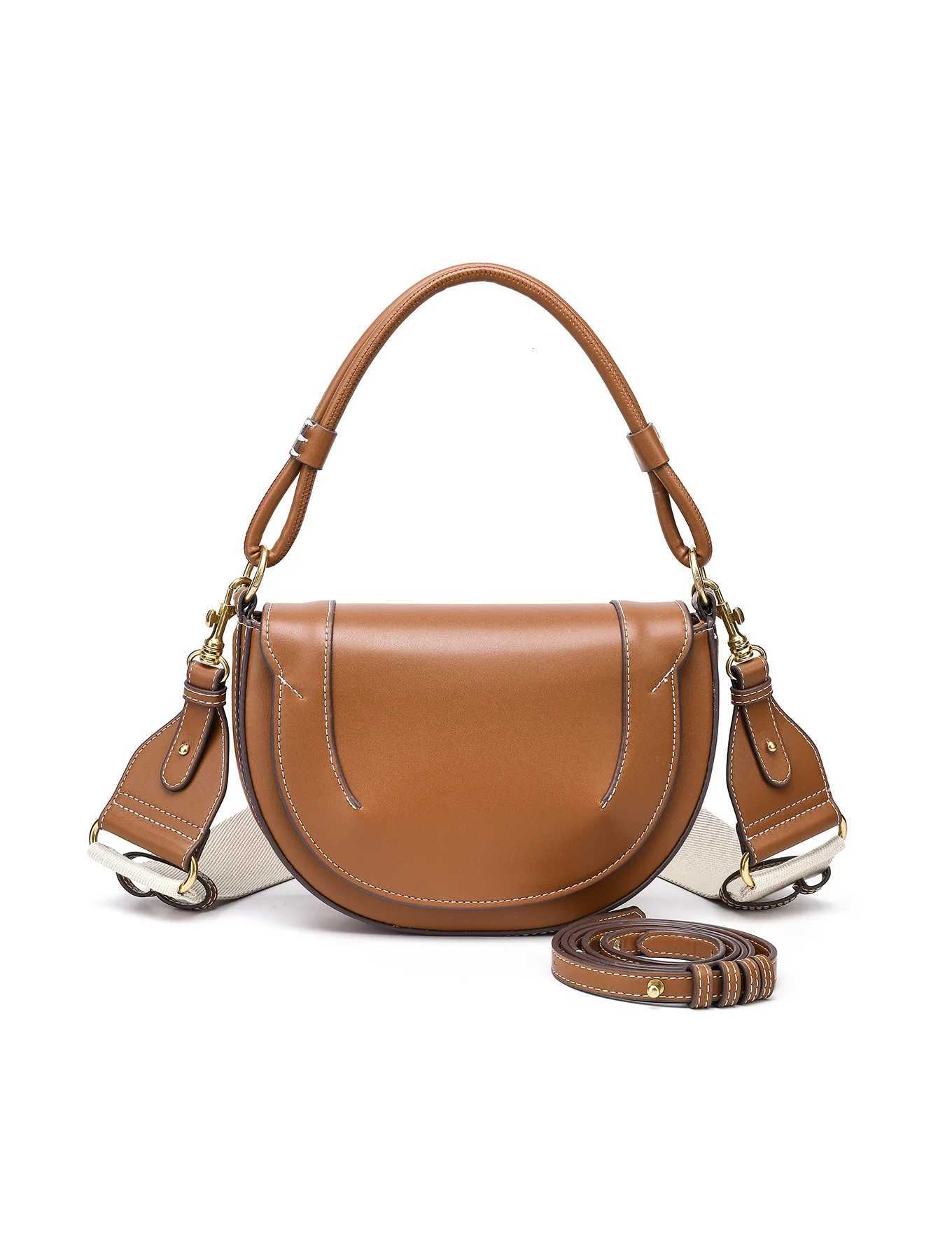 Fiable and casual hand-held saddle bag versatile for cmuting single shoder crossbody bag Y251121