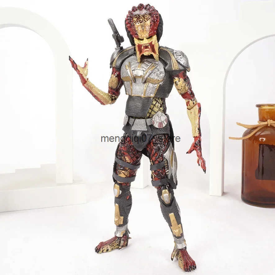 Ultimate Elder Predator Action Figure Model Toys Joint Movable Doll Bookshelf Ornament Creative Present for Kids Q250421