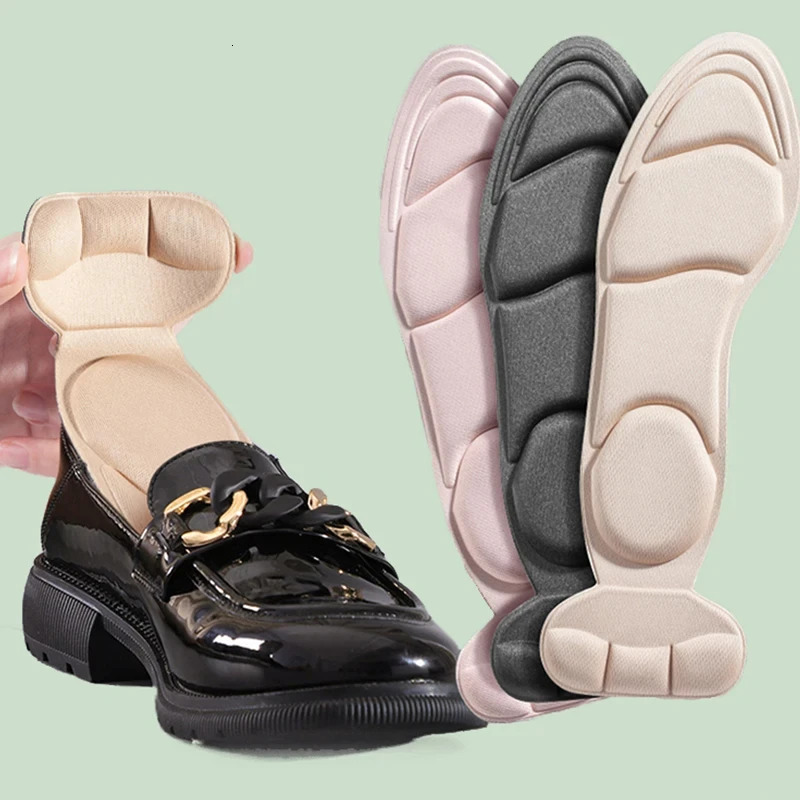 1Pair Memory Foam Insole Pad Inserts Heel Post Back Breathable Antislip for High Shoe Insert Protector Shoes Insoles 251121