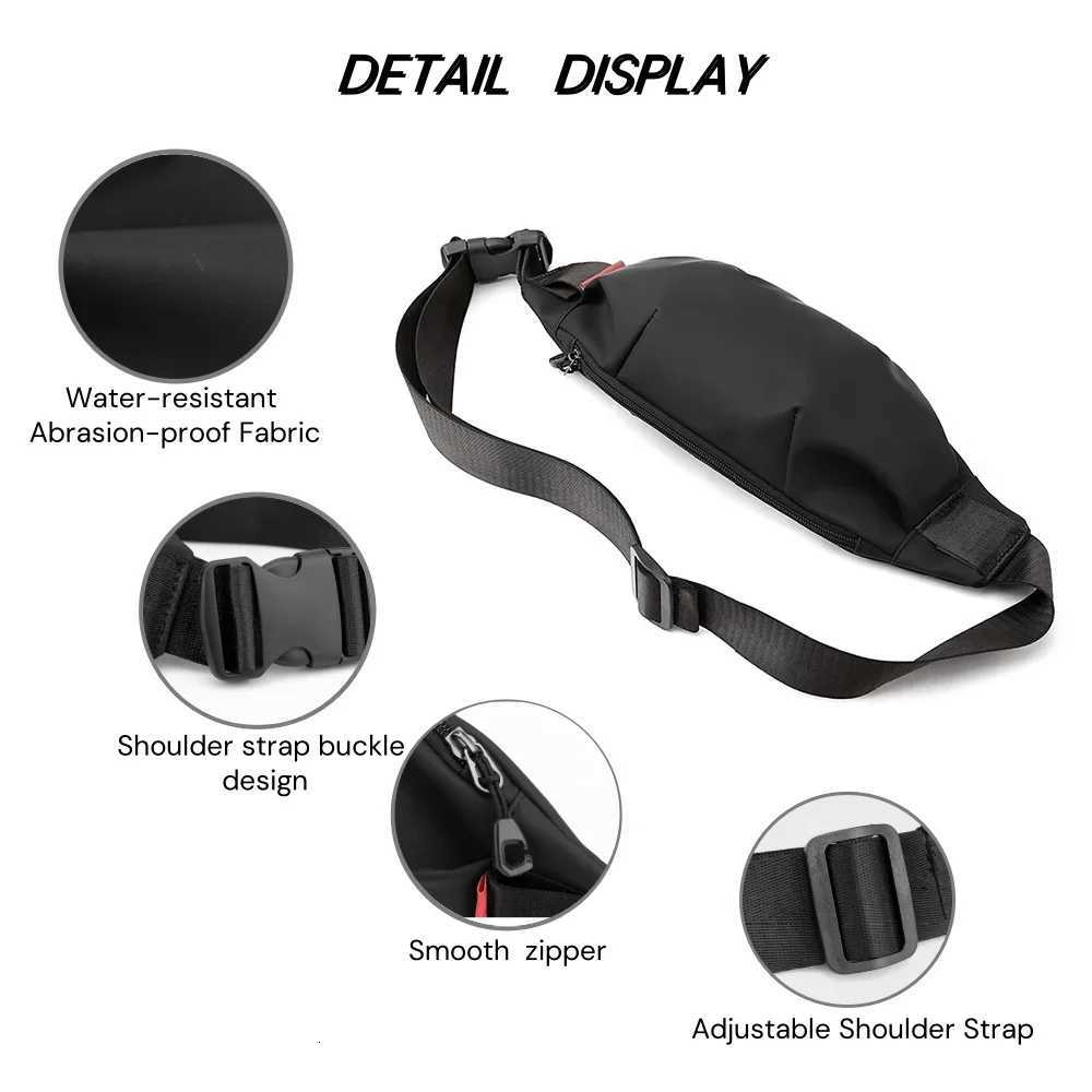Fashion mens shoder cross Bag Sling Ch Crossbody Bag Sahel M Fanny Waist Pack Banana Man Belt Pouch Mini Breasts Side Bag Y251121
