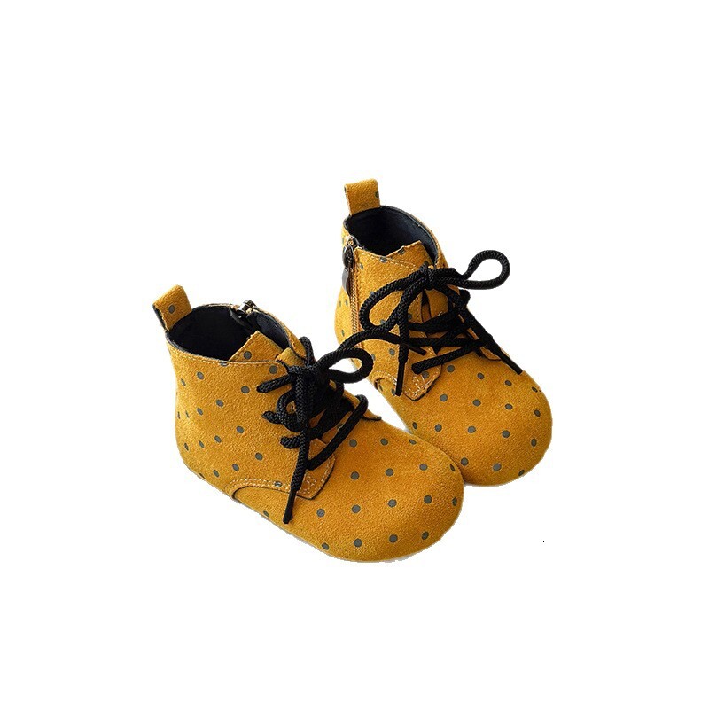 Luminous Shoes Spring and Autumn New Korean Fashion Trendy Shoes Round Head British Martin Soft soled Short Boots Casual Children's Shoes