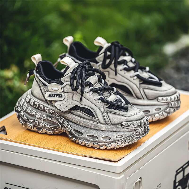 designer sneakers New Summer Outdoor Men's Casual Sneaker Shoes for Men Sports Thick Bottom Breathable Mans Loafers Popular Model Male Sneakers