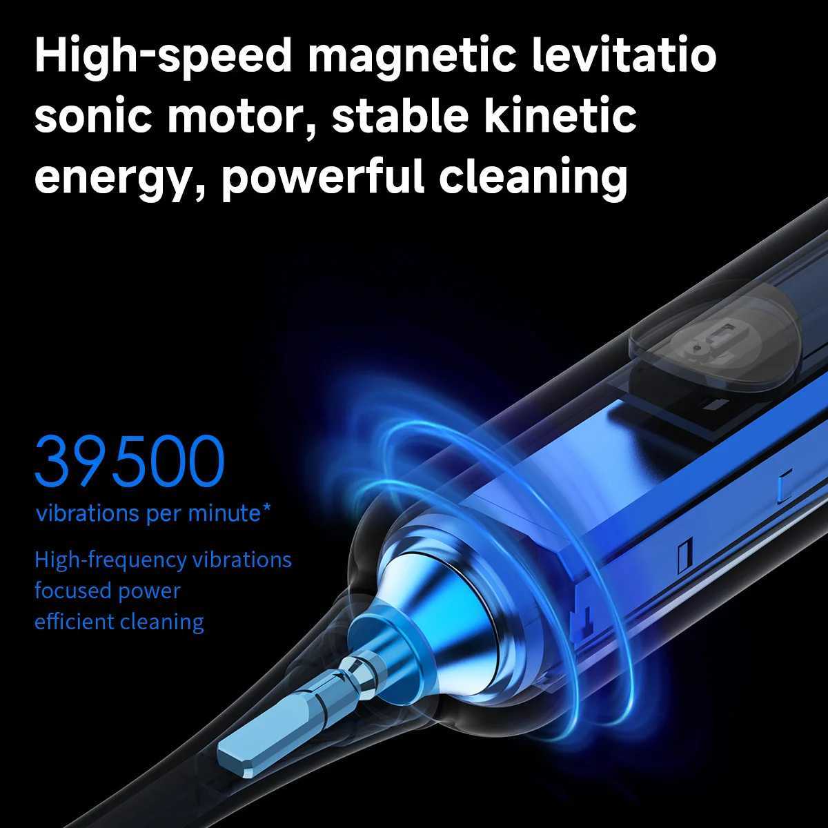 DOCO LAB Sonic Electric Toothbrush 3-gear vibration Mode Smart Whitening Ultrasonic Vibration Teeth Whitening Oral Clean Brush C251121
