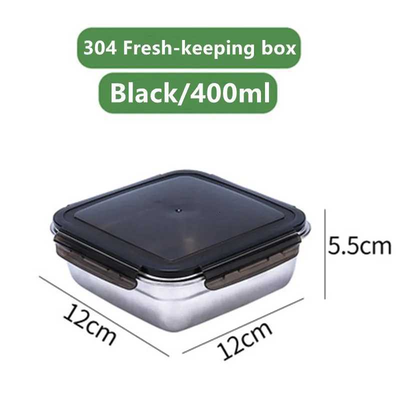 1200/750/400ML Lunch Box Sets Food Grade 304 Stainless Steel Anti-leak Bento Box Strong Tightness Microwave Can Heating LunchboxM251121