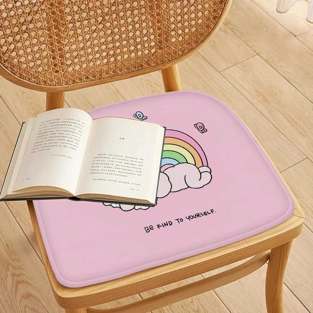 Cute Pink Esther Bunny Decorative Chair Mat Soft Pad Seat Cushion For Dining Patio Home Office Indoor Outdoor Garden Sofa Decor C251121
