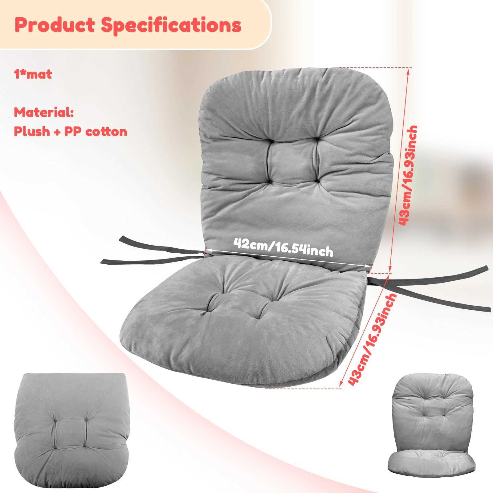 Chair Cushion Soft High Elasticity Desk Chair Backrest Student Mat Tailbone Sciatica Back Pain Comfort Chair Cushion C251121
