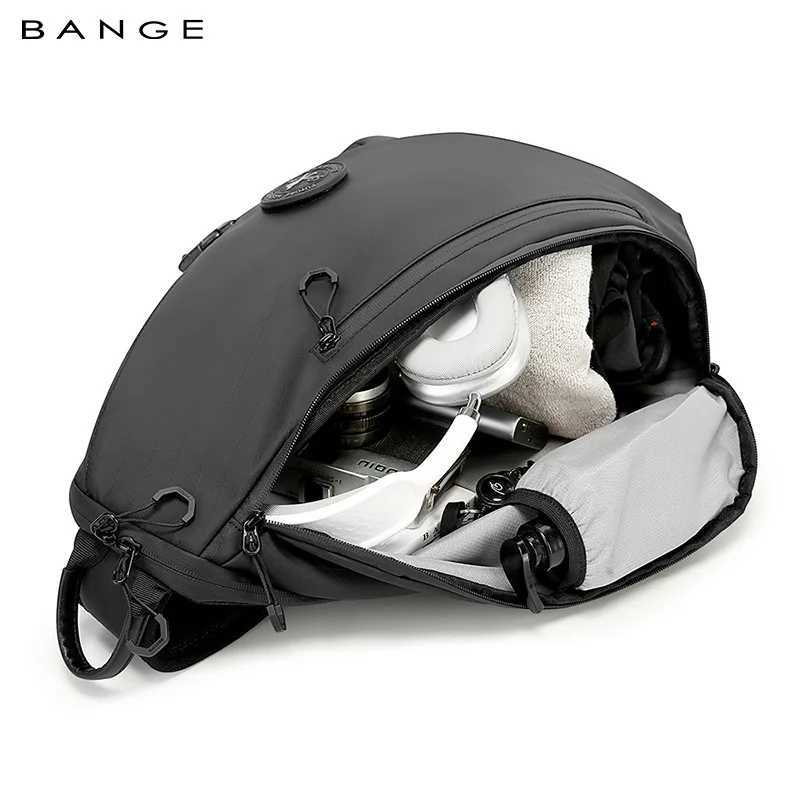 Fashion bange Mens single shoder fi light crossbody mens waterproof large capacity ch bag leisure backpack Y251121