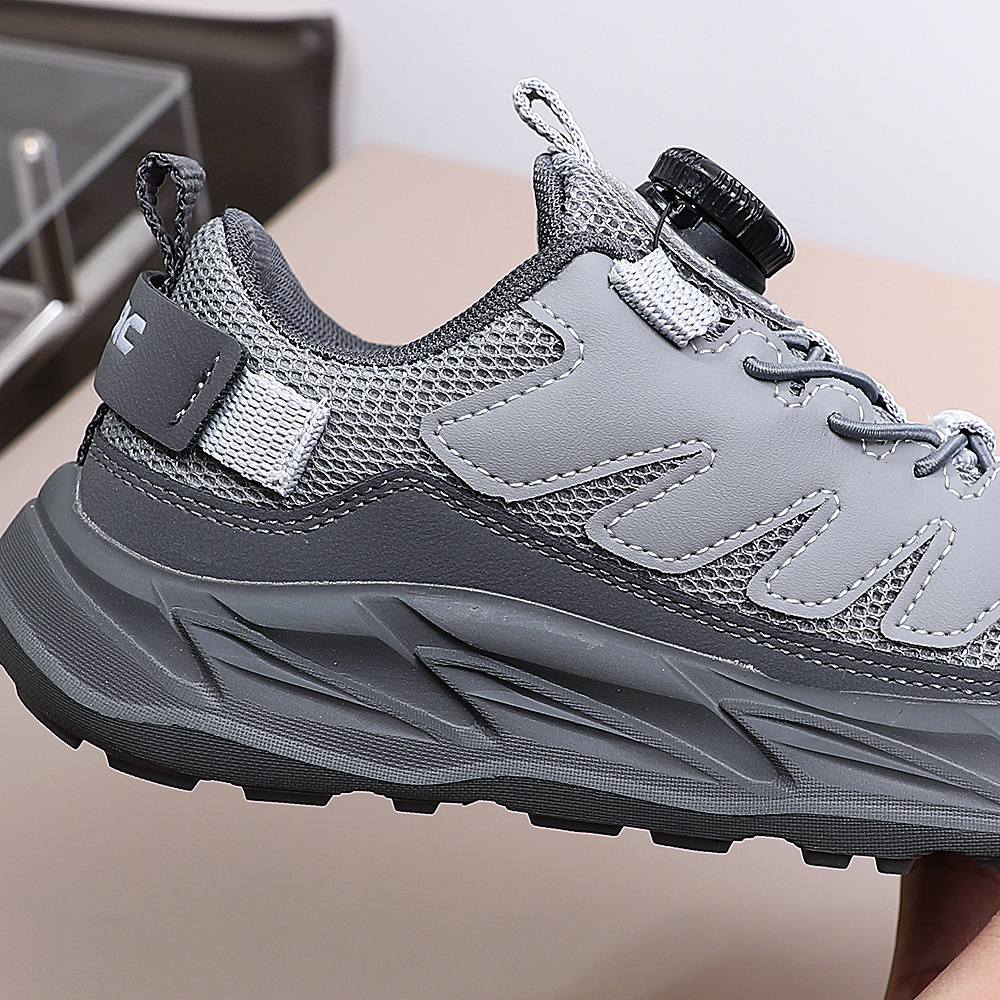 Children's shoes, glowing shoes, new sports shoes, fashionable trendy shoes, rotating shoe buckles, student outdoor shoes, casual children's