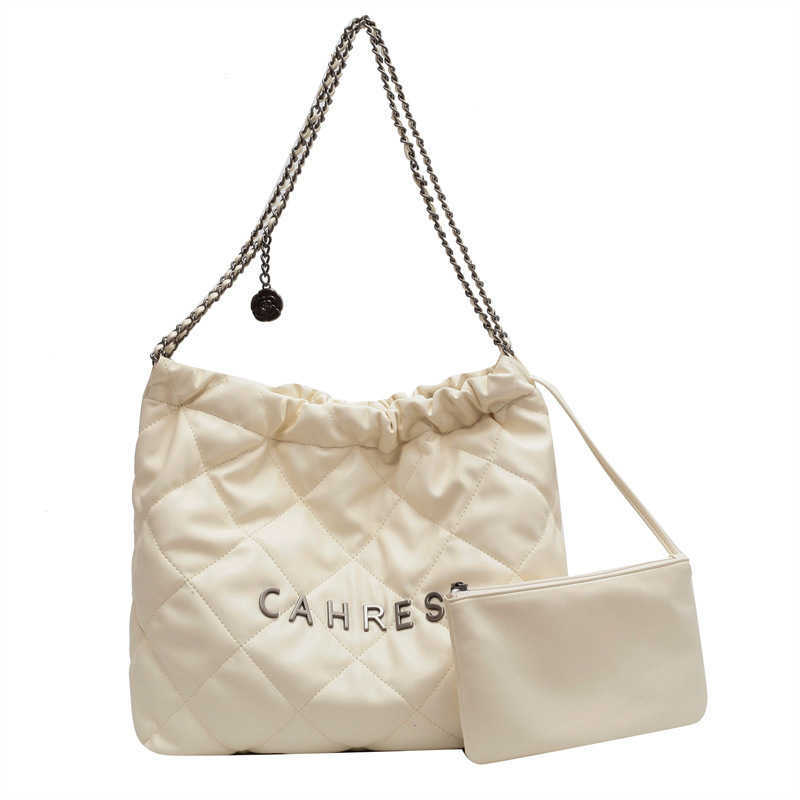 High quality designer bags Lingge Chain New Large Capacity Casual Versatile Shoulder Garbage Womens Bag