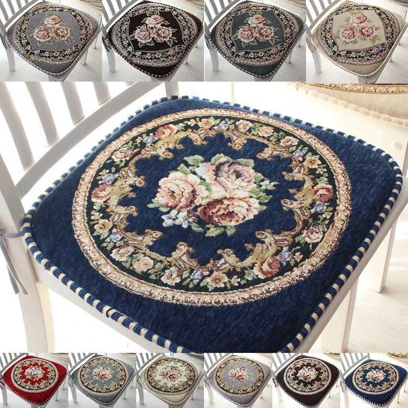 European U-Shape dining chair cushion/chair back four seasons universal non-slip fabric removable and washable set home C251121