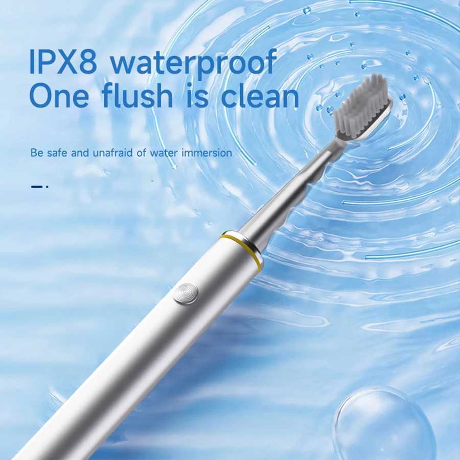 Intelligent electric toothbrush with DuPont soft hair and multiple adjustable settings for couples C251121