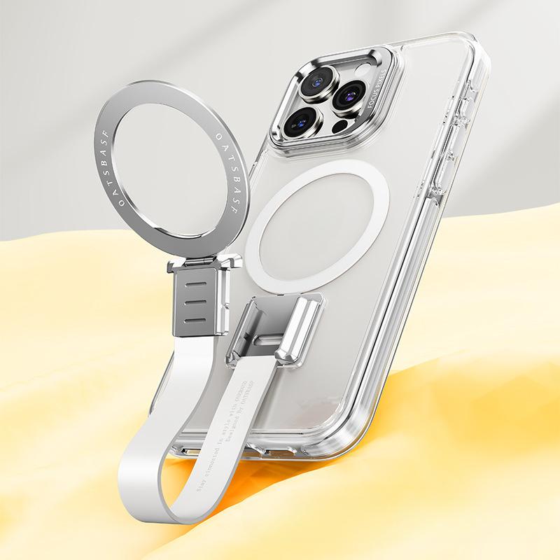 One tape, airbag magnetic mobile phone case suitable for iPhone16/15 Pro Max