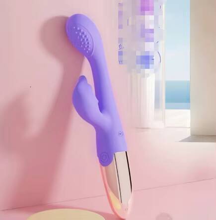 Female Masturbator Tide Pen Double Shock AV Stick Massage Stick G-spot Masturbator Adult Sex Products