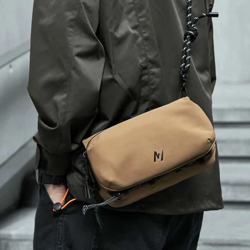 Fashion Fi Crossbody Bags Men Casual Oxford Shoder Bag for Men tra Lightweight Mini Crossbody Bag Waterproof Outdoor Sling Bags Y251121