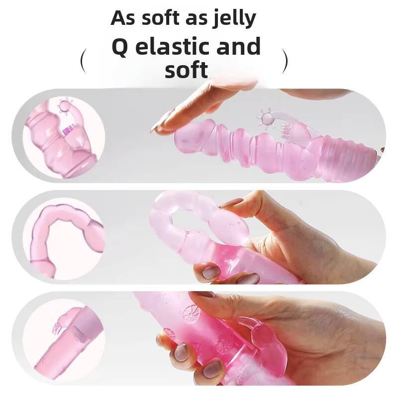 Mi Ji Adult Sex Products Single Frequency Jelly Shock Swing Stick Female Masturbation Sex Toys Strong Shock 90/C Anal Sex Toys