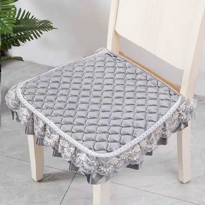 Home Horseshoe Shape Cushion Non-slip Dining Chair Mat Short Plush Seat Cushion Four Seasons Universal Cushion C251121