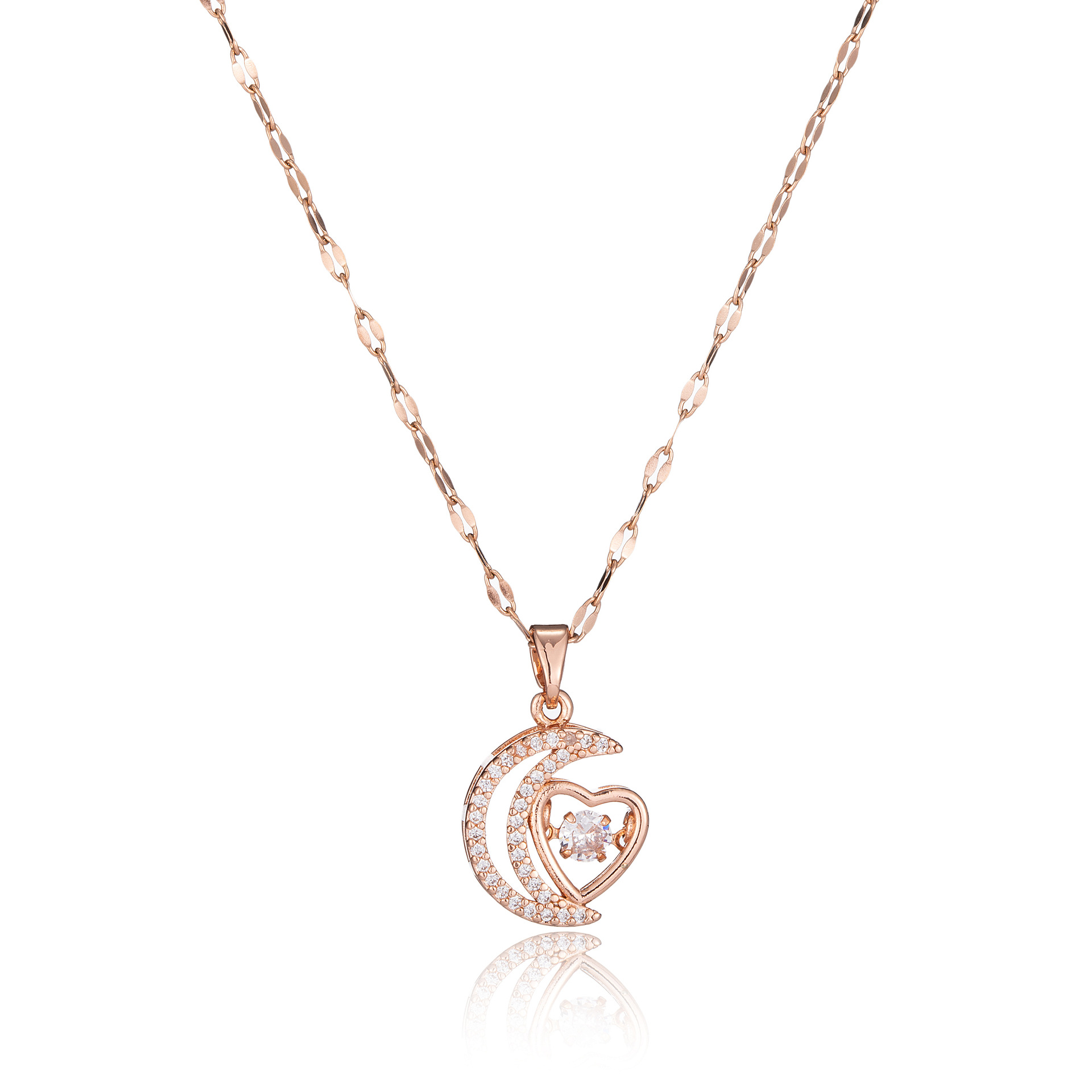 new Elegant Moon Necklace for Women, Versatile and Easy to Match Y2K necklace for men moissanite chain designer necklace designer jewelry women men ne - view 3