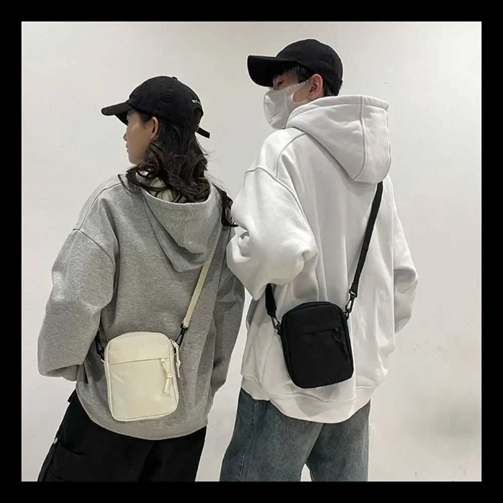 New Oxford Cloth Crossbody Bags Long Shoulder Strap Black White Khaki Shoulder Bag Minimalists Tote Bag Men WomenT251121